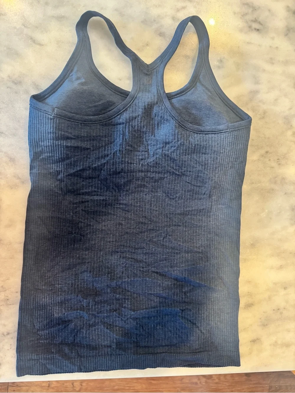 Lululemon Ribbed Racerback Tank Top - Navy